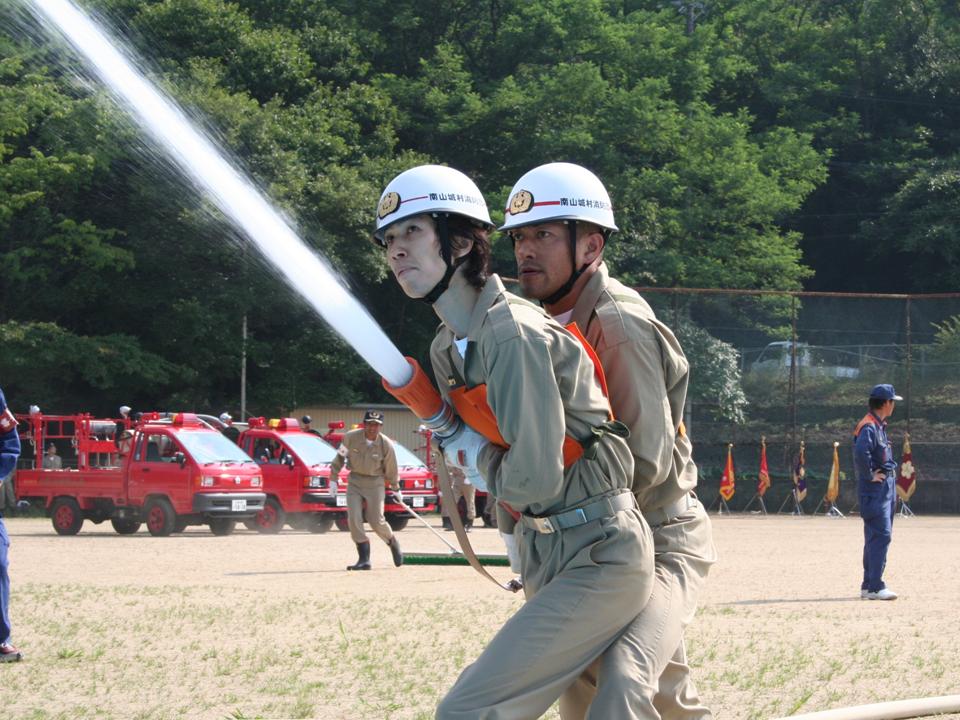 消防操法大会の様子2